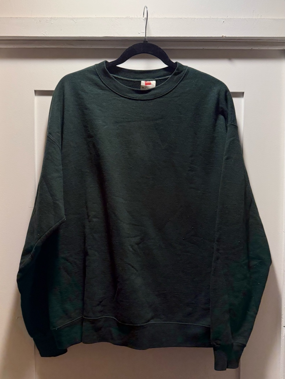 Hanes Men's Crewneck Sweatshirt - Dark Green